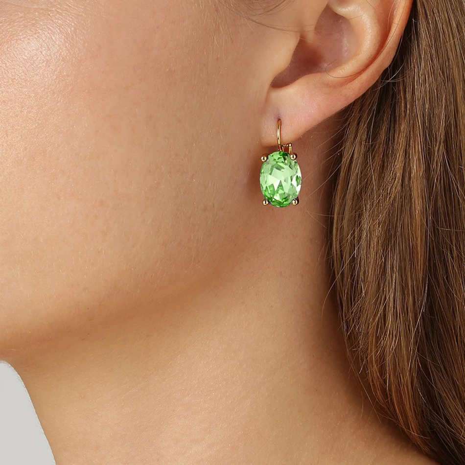 Серьги Dyrberg Kern CHANTAL SG LIGHT GREEN 440098
