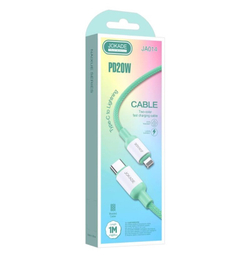 Кабель Jokade JA014 Lightning 5A зеленый 1 м