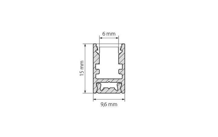 Профиль с рассеивателем Arlight ALU-SWISS-2000 ANOD+FROST 015388