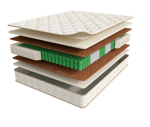 Матрас анатомический Fitness Arena, пружинный