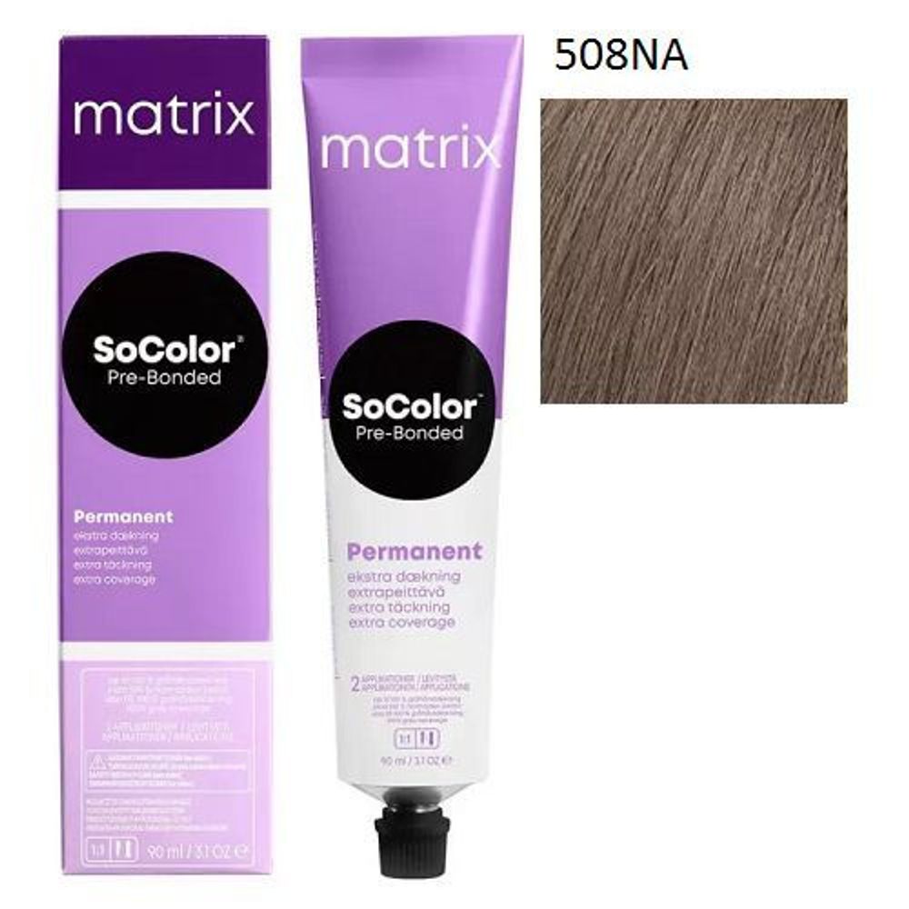 MATRIX SoColor Pre-bonded Permanent 508NA, 90 мл