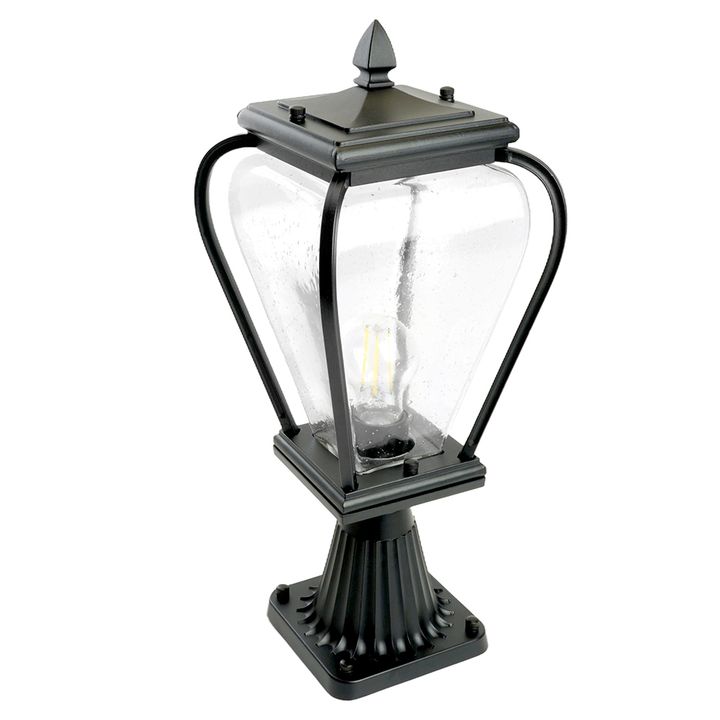 Светильник садово-парковый Feron PL744 на постамент 60W 230V E27, черный 51275