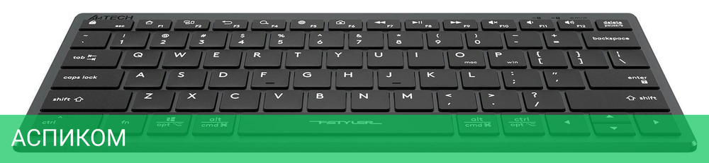Клавиатура A4Tech Fstyler серый (FX51)