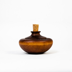 Деревянный сосуд (графин) для жидкости из сибирского кедра GR4