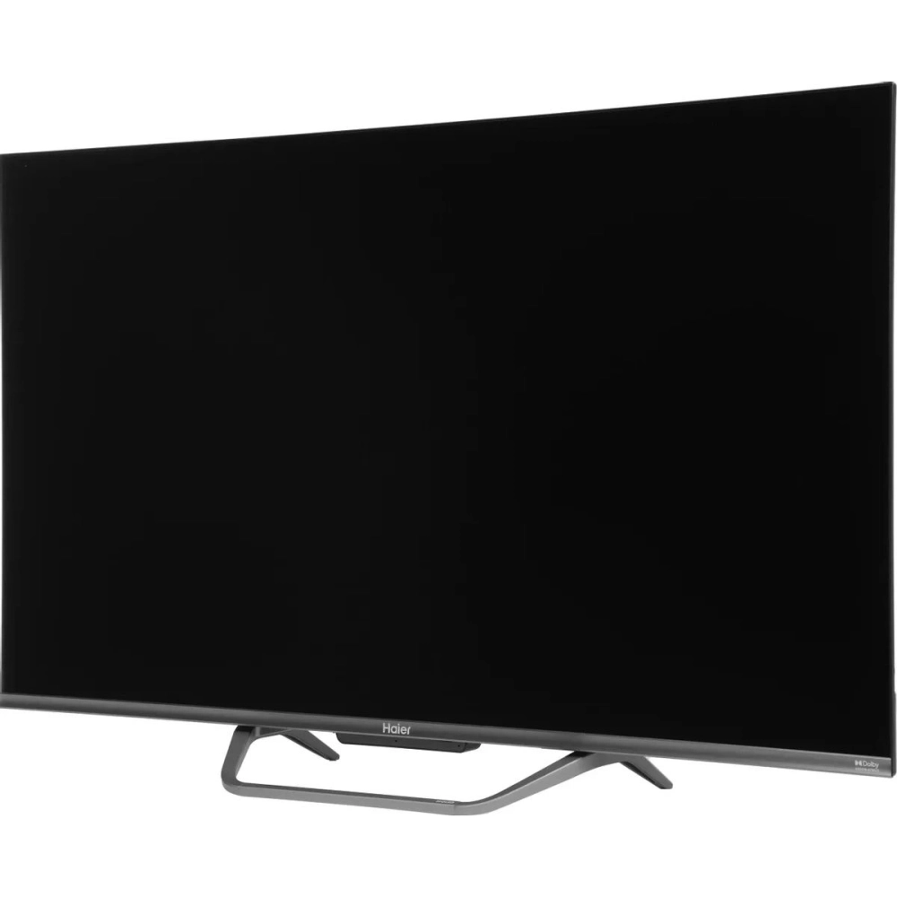 Телевизор Haier Smart TV S4 43" 4K Ultra HD QLED Smart Frameless серебристый