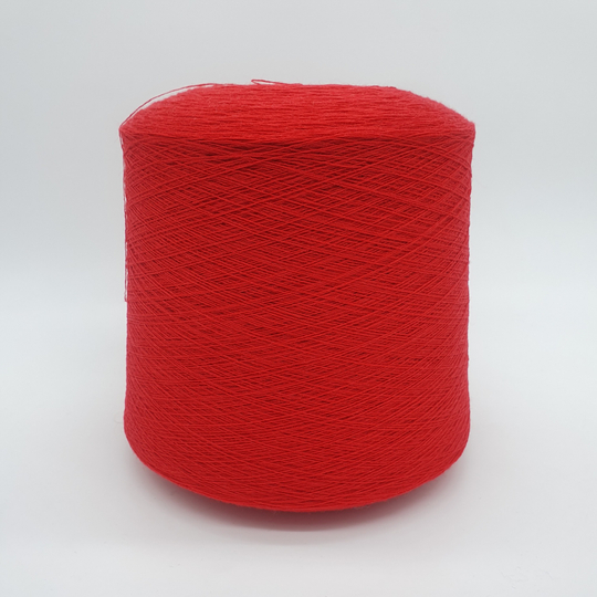 Пряжа Prisma ricirche Supergeelong (100% меринос кардный) 1500м/100гр, красная роза