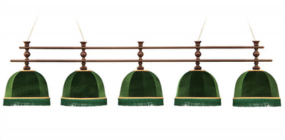 Лампа Аристократ-Люкс 3 5 плафонов - береза