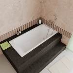 Ванна чугунная Delice Parallel Comfort DLR220506 180х80 белая