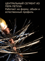 Мормышка Королевский муравей черный кардинал