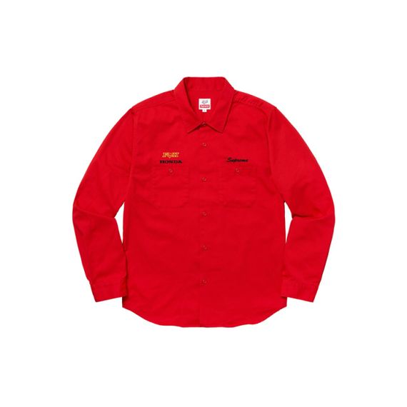 Supreme FW19 Week 6 x Honda x Fox Racing Work Shirt