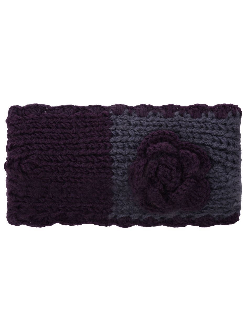 Повязка вязанная на голову