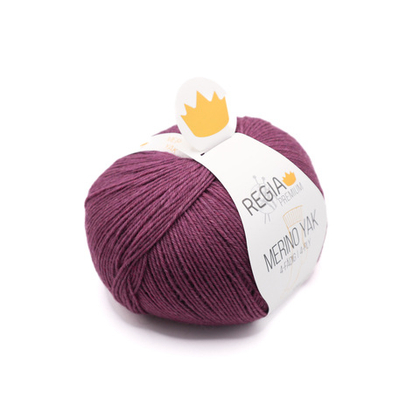 Regia Premium Merino Yak - 07517 малиновый меланж