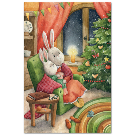 Новый год с мамулей