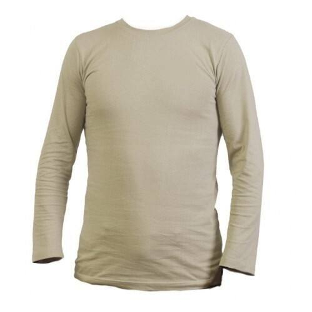 Фуфайка теплая светло-оливкового цвета