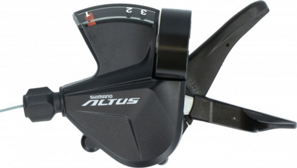 Шифтер Shimano Altus, M2010, лев, 3ск, тр. 1800Мм ESLM2010LB