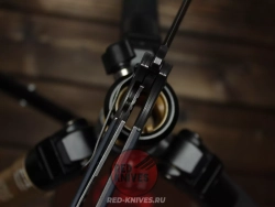 Нож Steelclaw "Резервист" сине-черные накладки