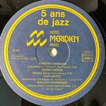 Сбоник 5 Ans de Jazz Au Meridien de Paris 2LP (Франция)