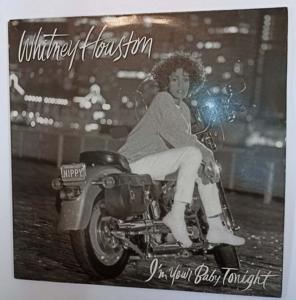 Винтажная виниловая пластинка Whitney Houston Im Your Baby Tonight (Germany 1990)