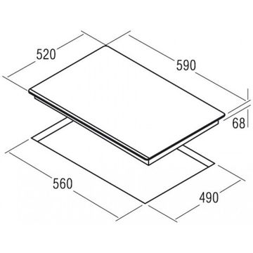 Индукционная варочная панель CATA IB 604 WH