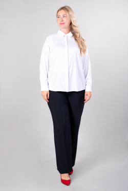 Блузка женская 3724зп, белый #84Бел093724зп