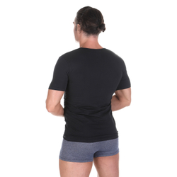 Набор мужских футболок 2в1 с v-вырезом черный BALDESSARINI 90004/6061 9009