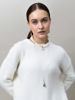 Серьги "Rain Drop" Bicolor