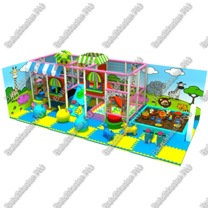 Детский игровой лабиринт «В мире животных»