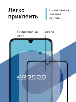 Защитное стекло ROSCO для Samsung Galaxy A24 (арт.SS-A24-FSP-GLASS-BLACK )