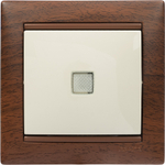 Рамка 1 пост тонированное дерево Valena Classic LEGRAND