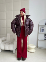 Пуховик Prime шоколадный