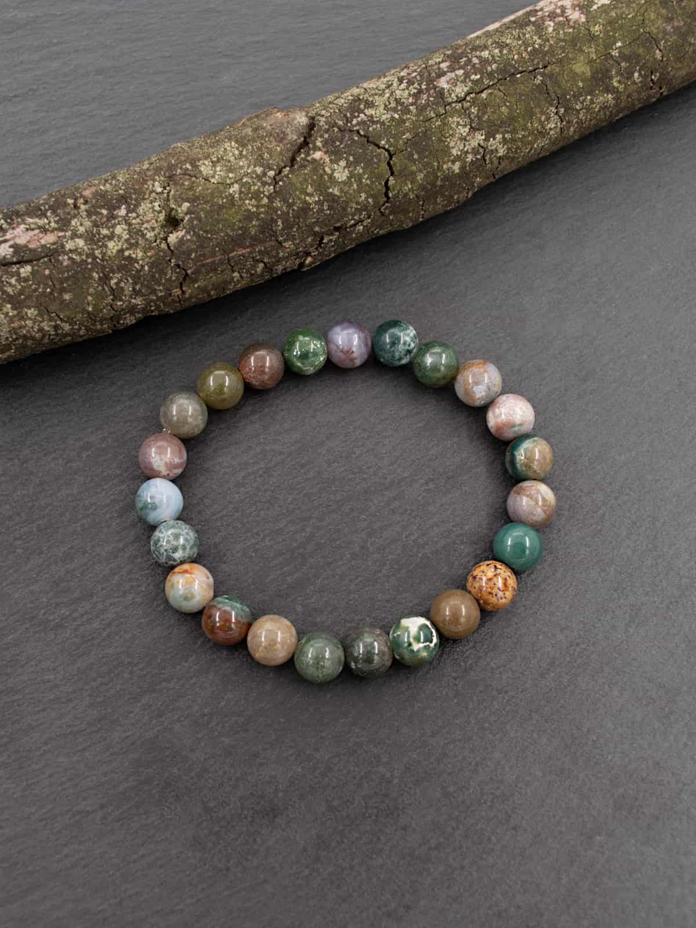 Браслет из камня Яшма 8 мм