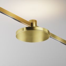 Трековый однофазный светодиодный светильник Maytoni Flarity Plato TR152-1-7W4K-BS