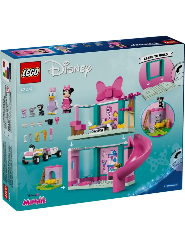 Конструктор Disney 43274 Минни и гостиница для животных