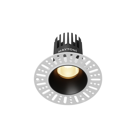 Светильник встраиваемый светодиодный Maytoni   DL119-10W-2.7K-TRS-B
