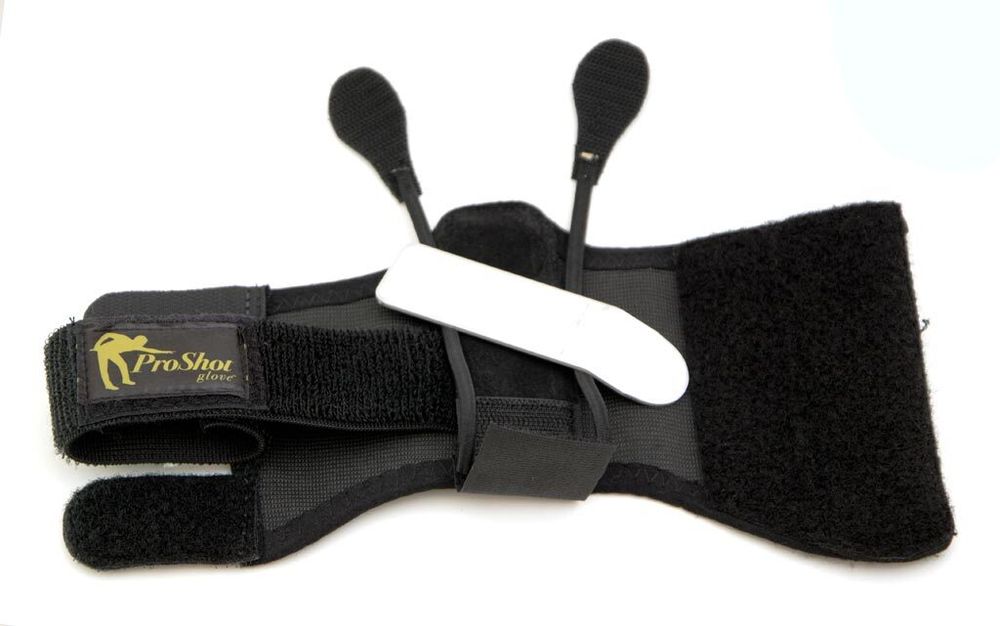 Фиксатор запястья для тренировок &quot;Pro Shot Glove&quot; (черная)
