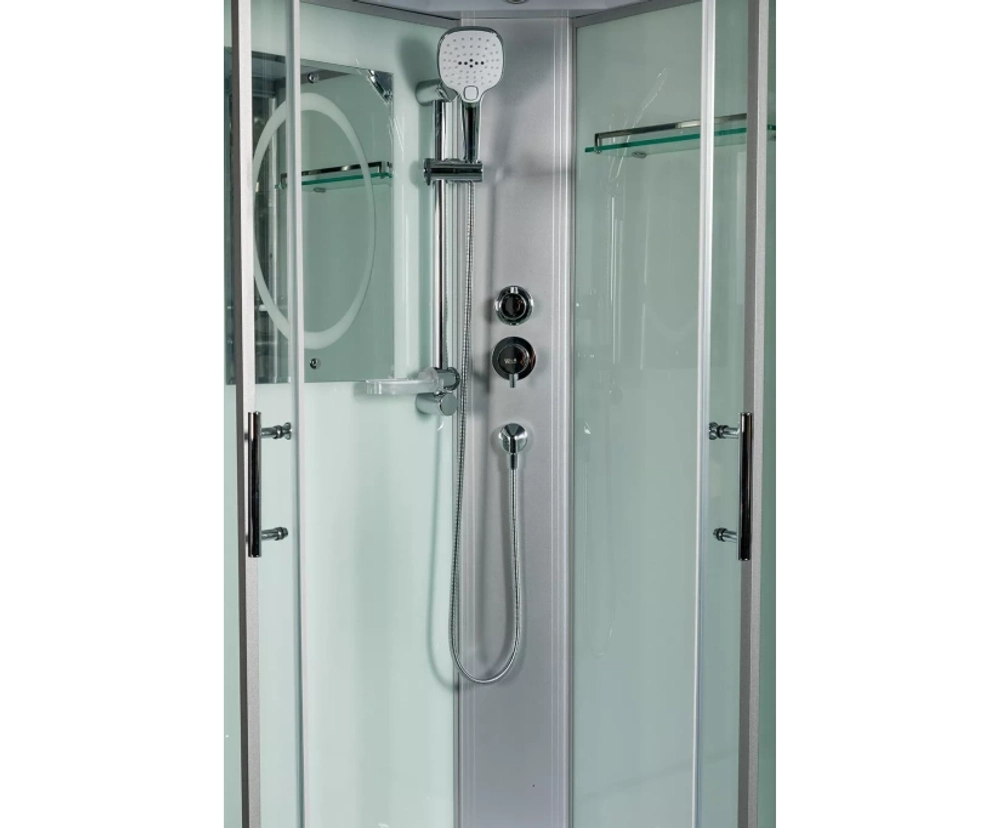 Душевая кабина WeltWasser (ВельтВассер) Halle 802, с высоким поддоном, 80x80x217