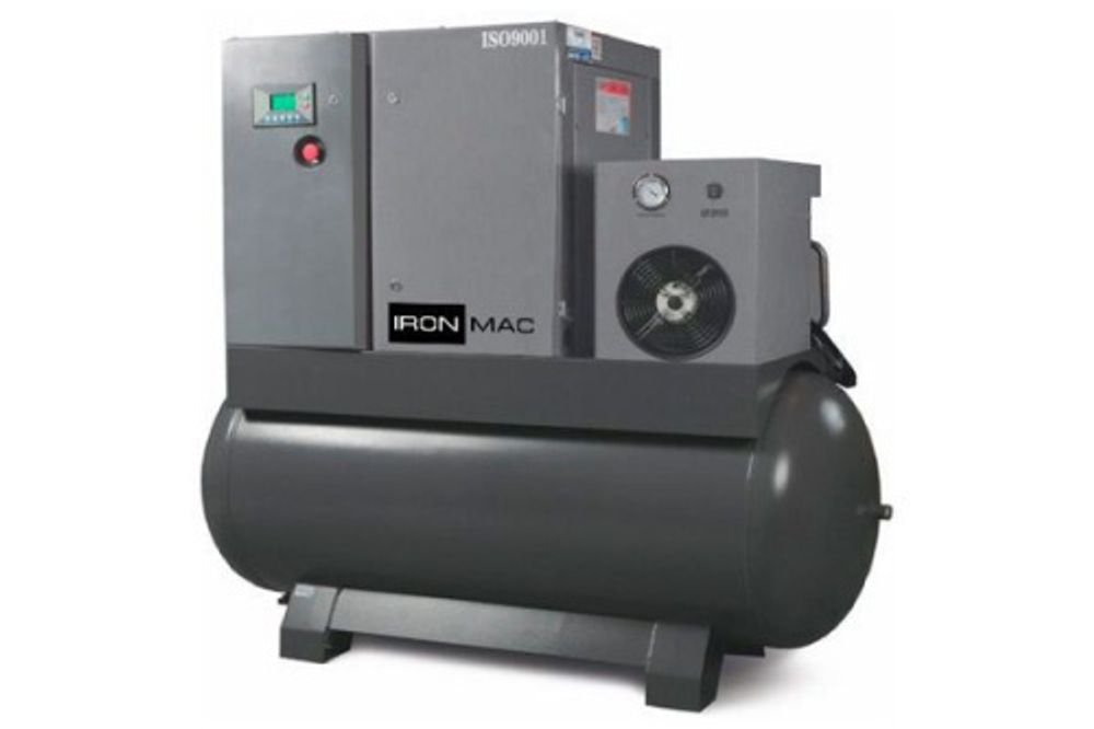 Винтовой компрессор IRONMAC IC 10/10 AM DF 200L