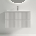 Тумба с раковиной Sancos Snob R SNR80/39W/CN7026 Bianco