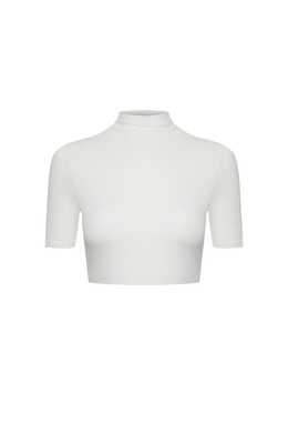 Топ укороченный AFINA Белый