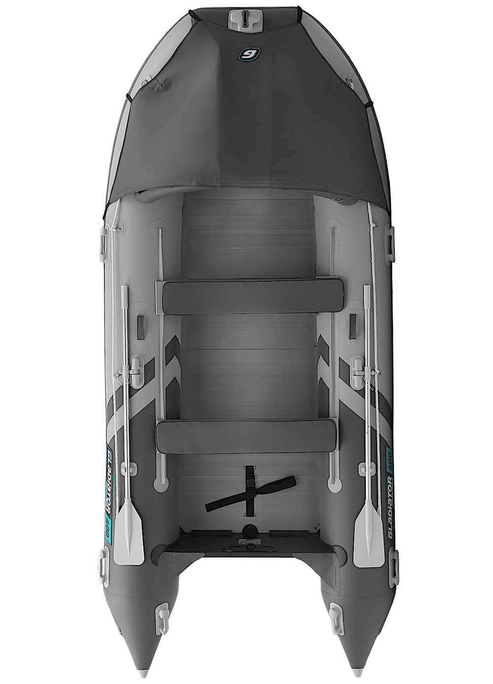 Лодка ПВХ Gladiator Active C400AL с алюминиевым полом