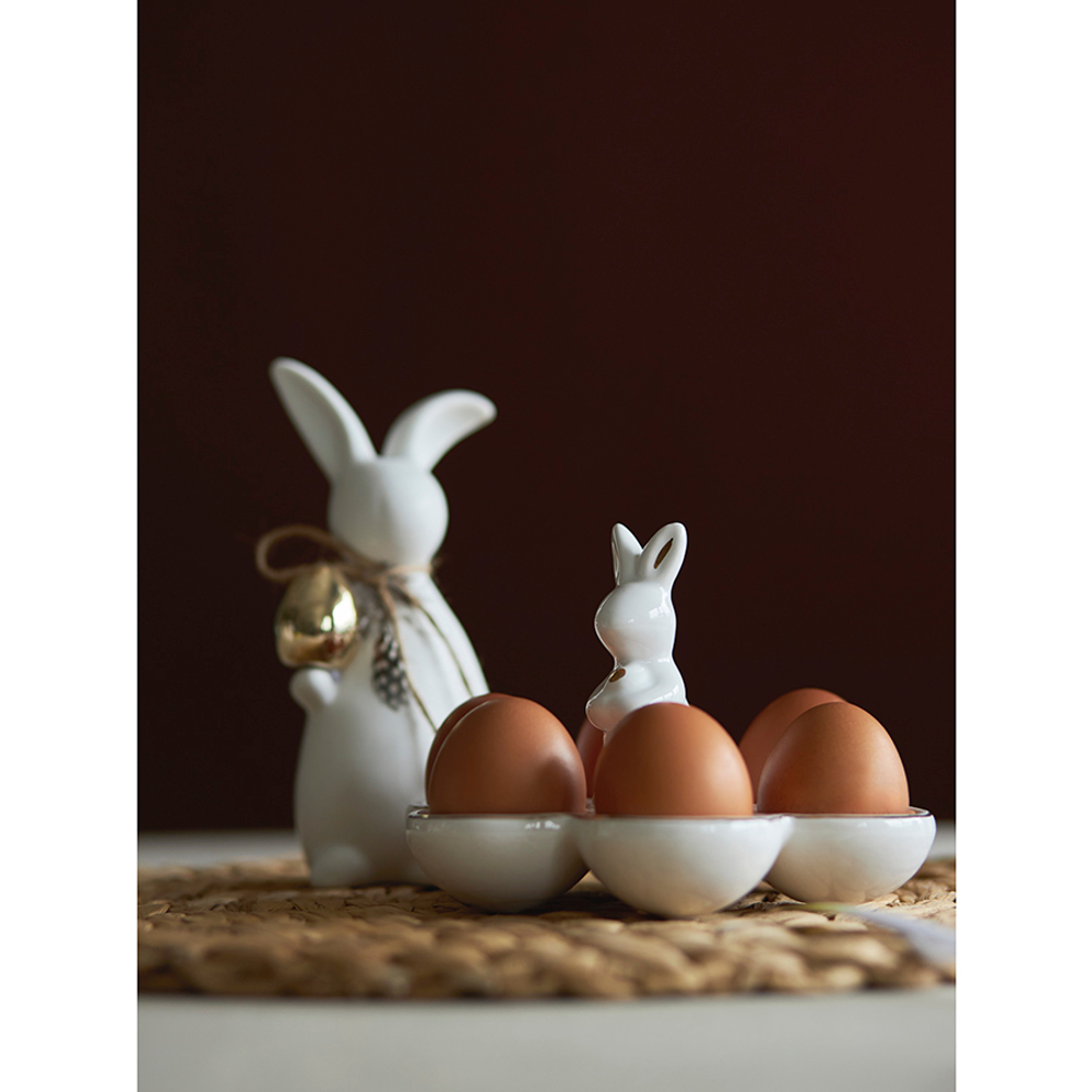 Подставка для яиц easter bunny из коллекции essential, 17х17x12,5 см