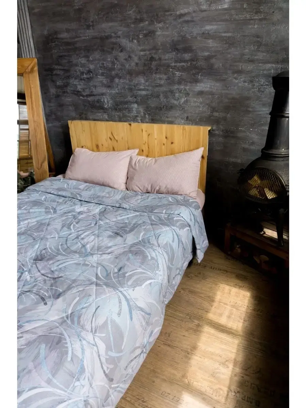 Одеяло евро всесезонное летнее облегченное лен хлопок