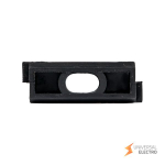 Крепеж-клипса d25 мм (10 шт) черная EKF-Plast