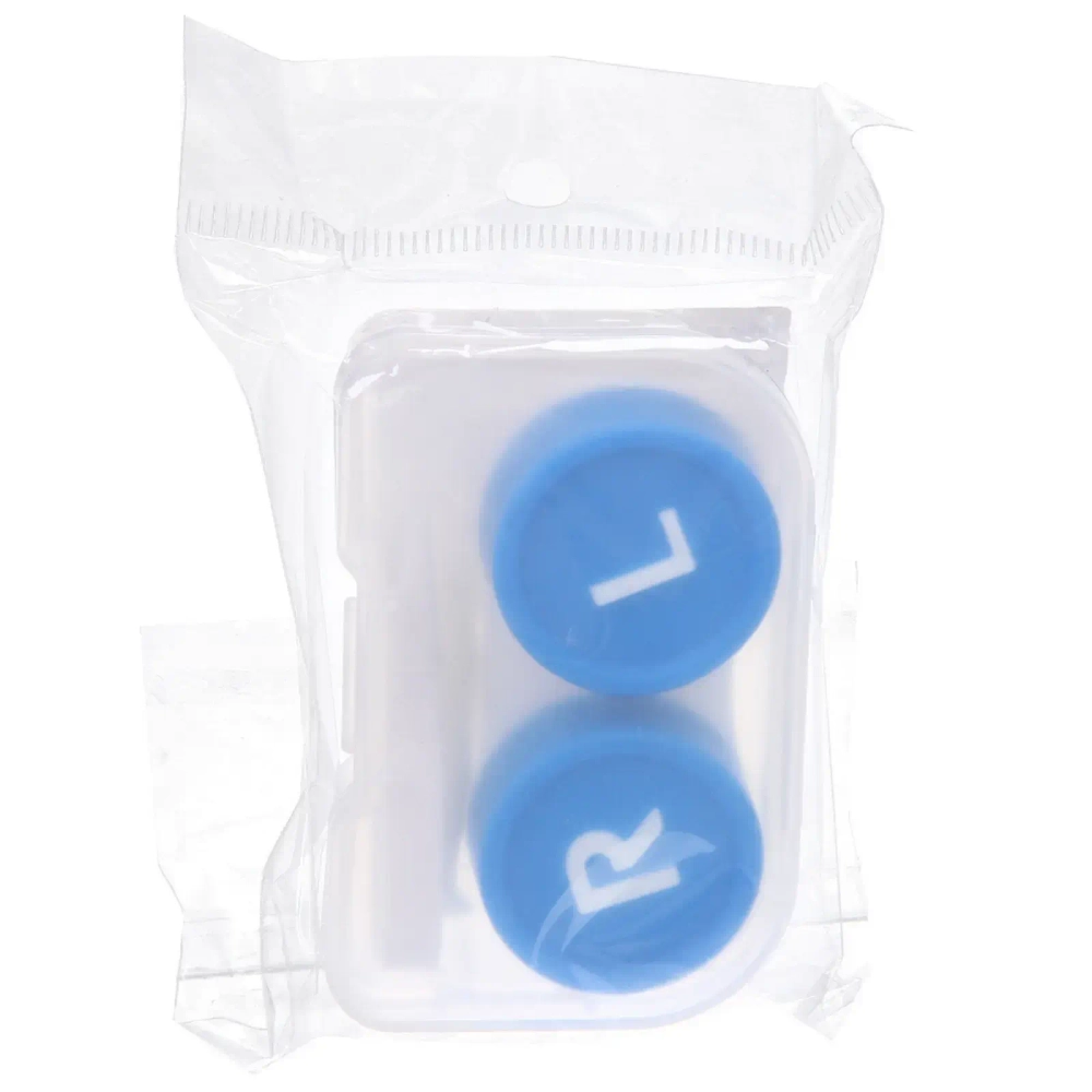 Набор для хранения контактных линз «МАРЦИПАН», цвет микс, 6.5*4,5*2см, (пакет с подвесом)