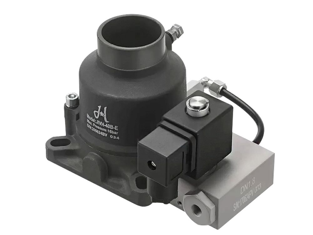 Всасывающий клапан для винтового компрессора: 220В | D40 мм | до 16 бар | Red Star JIV-40B-E