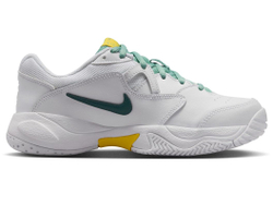 Детские теннисные кроссовки Nike Jr Court Lite 2 - white/dark atomic teal/healing jade