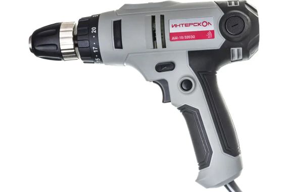 Сетевой шуруповерт ИНТЕРСКОЛ ДШ-10/320Э2