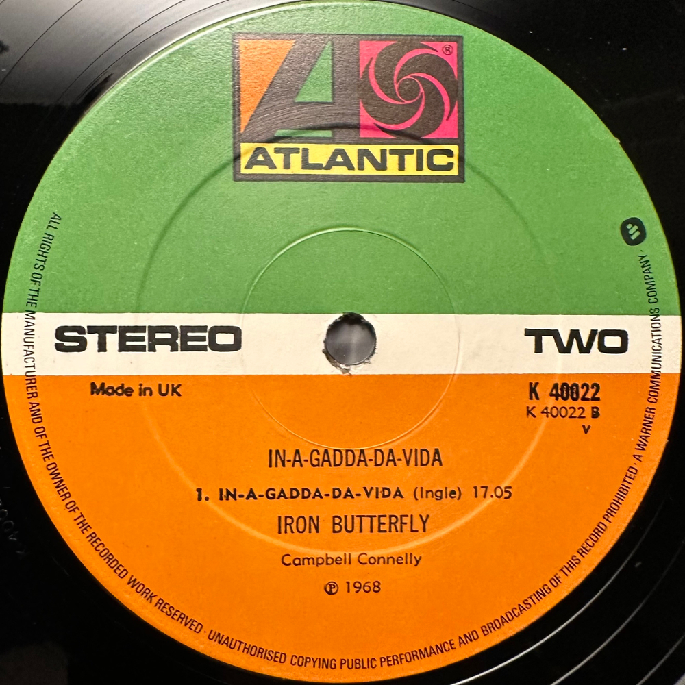 Iron Butterfly - In-A-Gadda-Da-Vida (Англия)