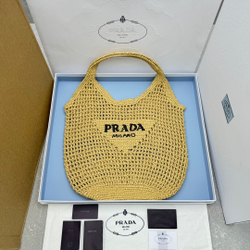 Prada Crochet Tote Bag