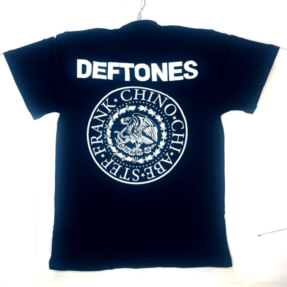 Футболка Deftones Сова с черепом (XS)